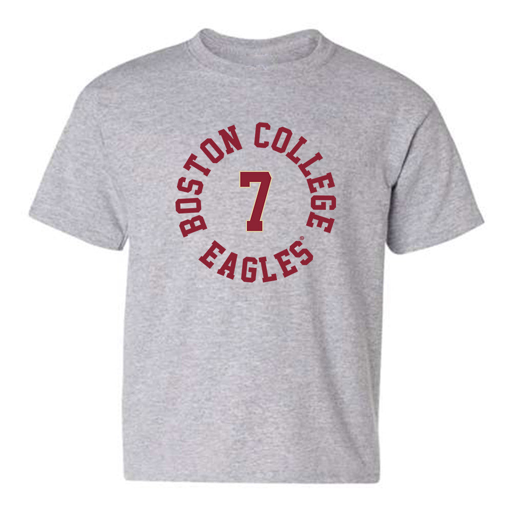 Boston College - NCAA Men's Basketball : Joshua Beadle - Youth T-Shirt