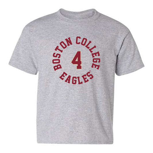 Boston College - NCAA Men's Basketball : Jack Didonna - Classic Shersey Youth T-Shirt-0