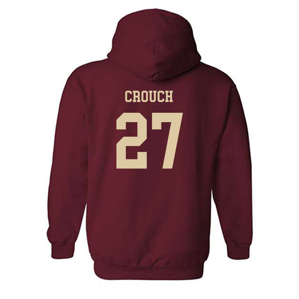 Boston College - NCAA Football : Daveon Crouch - Sports Shersey Hooded Sweatshirt-1