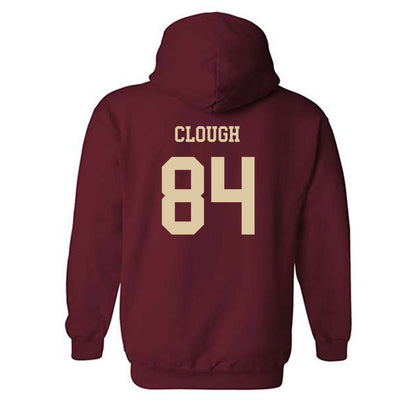 Boston College - NCAA Football : Brady Clough - Sports Shersey Hooded Sweatshirt-1