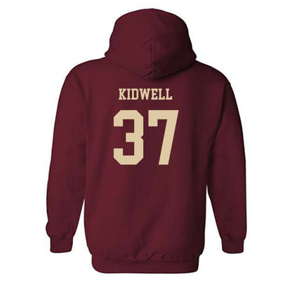 Boston College - NCAA Football : Brody Kidwell - Sports Shersey Hooded Sweatshirt-1