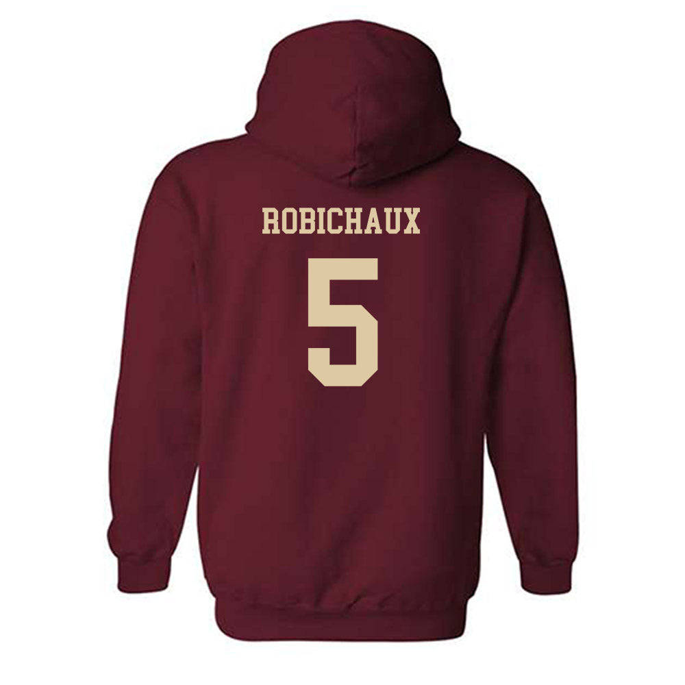 Boston College - NCAA Football : Kye Robichaux - Sports Shersey Hooded Sweatshirt-1