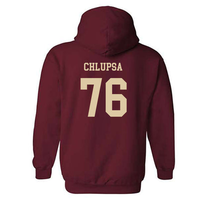 Boston College - NCAA Football : Tanner Chlupsa - Hooded Sweatshirt