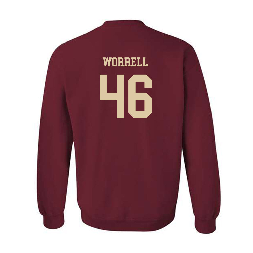 Boston College - NCAA Football : Bryant Worrell - Crewneck Sweatshirt