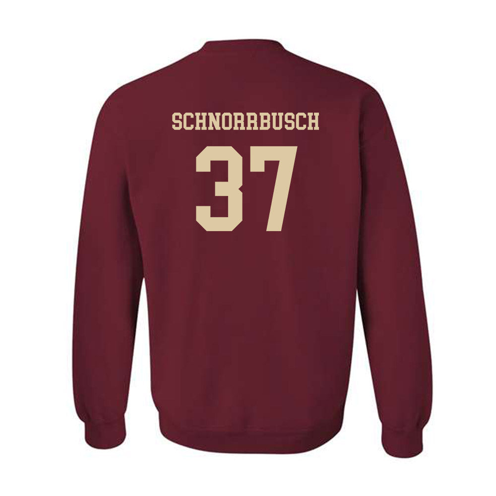 Boston College - NCAA Football : Zach Schnorrbusch - Crewneck Sweatshirt