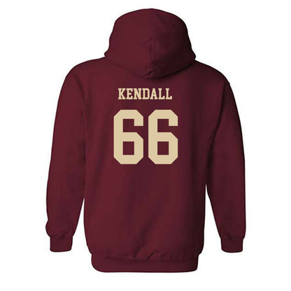 Boston College - NCAA Football : Drew Kendall - Sports Shersey Hooded Sweatshirt-1