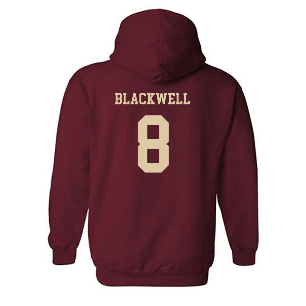 Boston College - NCAA Football : Jaylen Blackwell - Sports Shersey Hooded Sweatshirt-1