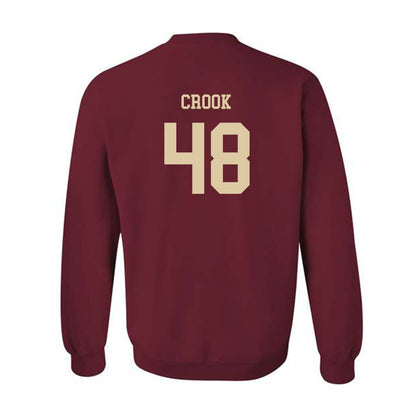 Boston College - NCAA Football : Cooper Crook - Crewneck Sweatshirt