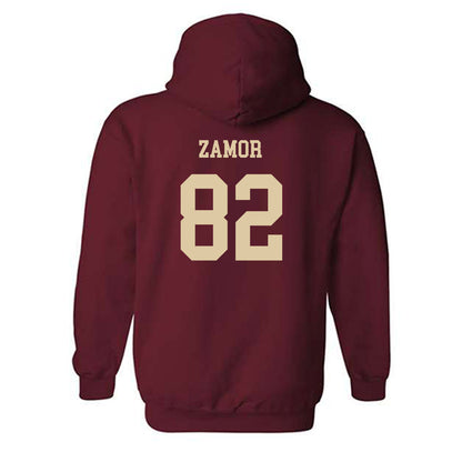 Boston College - NCAA Football : Ismael Zamor - Sports Shersey Hooded Sweatshirt-1