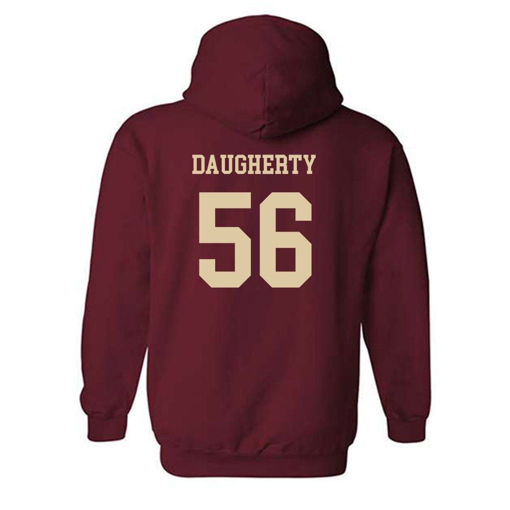 Boston College - NCAA Football : Eryx Daugherty - Sports Shersey Hooded Sweatshirt-1