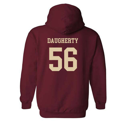 Boston College - NCAA Football : Eryx Daugherty - Sports Shersey Hooded Sweatshirt-1