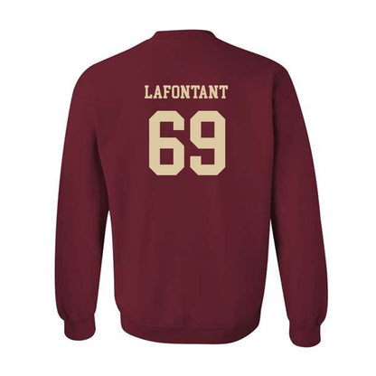 Boston College - NCAA Football : Jadon Lafontant - Crewneck Sweatshirt