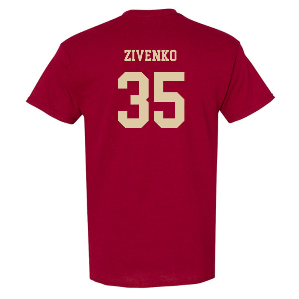 Boston College - NCAA Football : Ivan Zivenko - T-Shirt