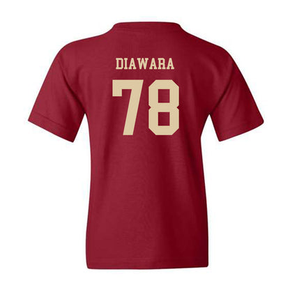 Boston College - NCAA Football : Souleye Diawara - Youth T-Shirt