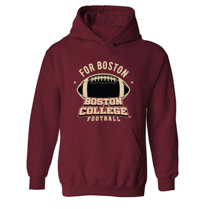 Boston College - NCAA Football : Tim Hays - Sports Shersey Hooded Sweatshirt-0