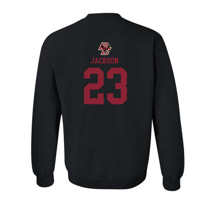 Boston College - NCAA Women's Basketball : Kennedi Jackson - Sports Shersey Crewneck Sweatshirt-1