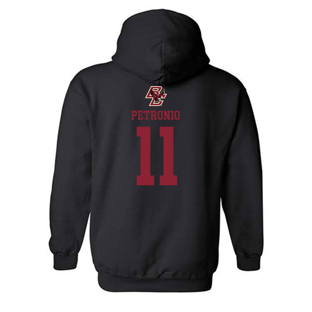 Boston College - NCAA Men's Basketball : Nick Petronio - Hooded Sweatshirt