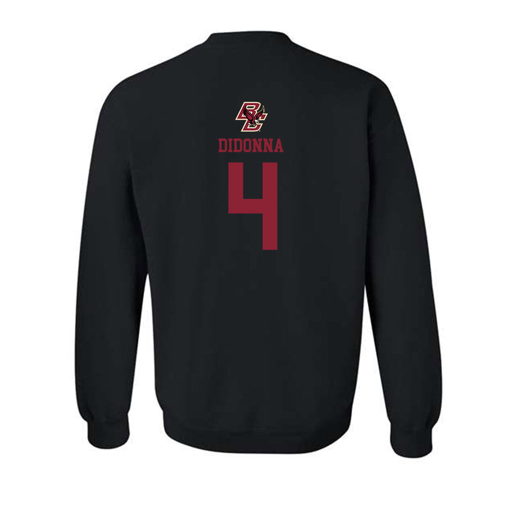 Boston College - NCAA Men's Basketball : Jack Didonna - Sports Shersey Crewneck Sweatshirt-1