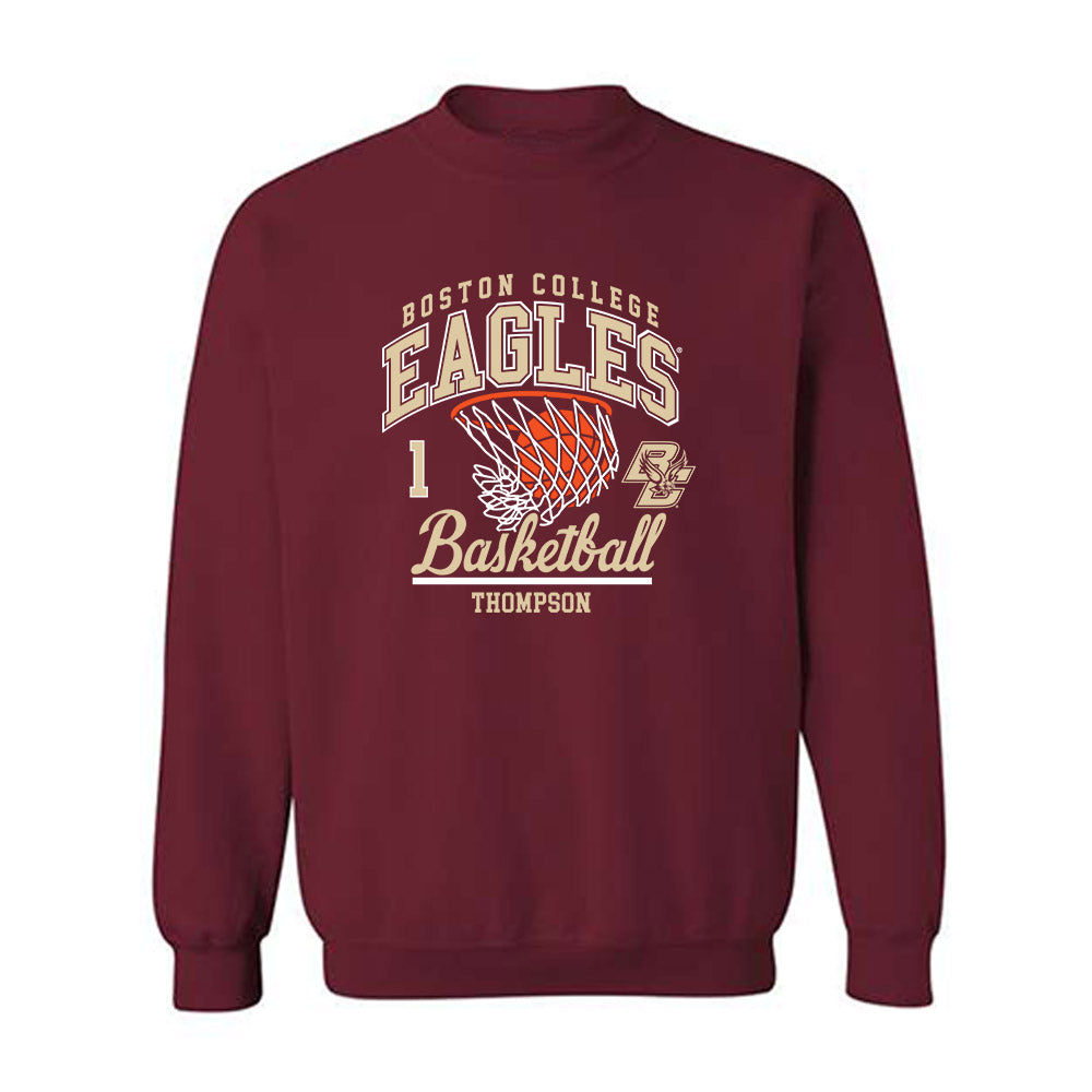 Boston College - NCAA Women's Basketball : Jakayla Thompson - Sports Shersey Crewneck Sweatshirt