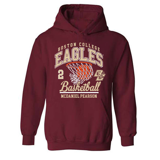 Boston College - NCAA Women's Basketball : Teionni McDaniel Pearson - Sports Shersey Hooded Sweatshirt-0