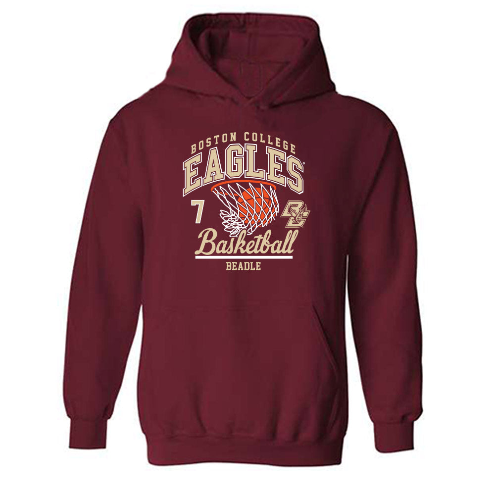 Boston College - NCAA Men's Basketball : Joshua Beadle - Hooded Sweatshirt