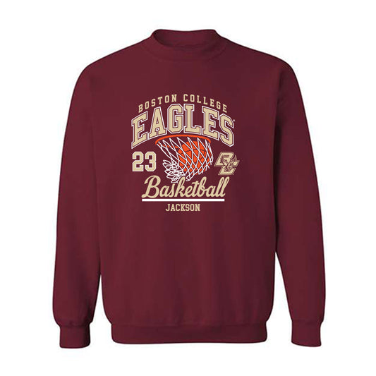 Boston College - NCAA Women's Basketball : Kennedi Jackson - Sports Shersey Crewneck Sweatshirt-0