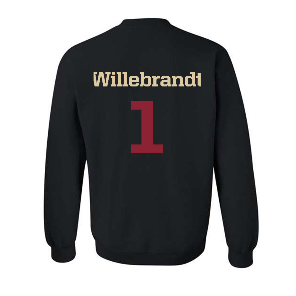 Boston College - NCAA Women's Soccer : Wiebke Willebrandt - Generic Sports Crewneck Sweatshirt