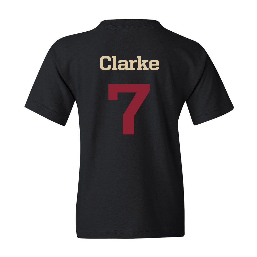 Boston College - NCAA Women's Soccer : Georgina Clarke - Youth T-Shirt