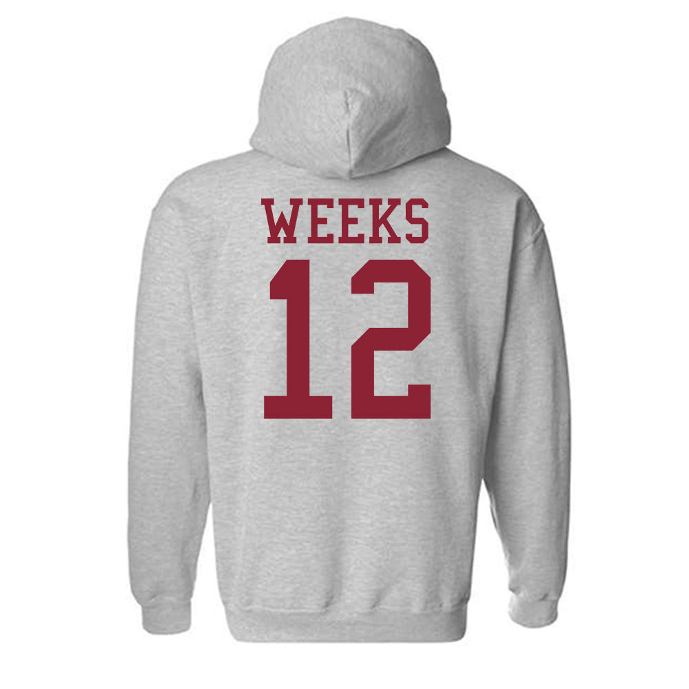 Boston College - NCAA Women's Lacrosse : Cassidy Weeks - Hooded Sweatshirt Sports Shersey