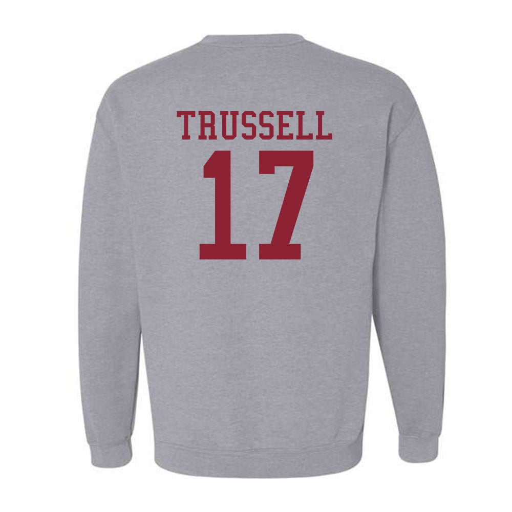 Boston College - NCAA Women's Lacrosse : Lila Trussell - Sports Shersey Crewneck Sweatshirt