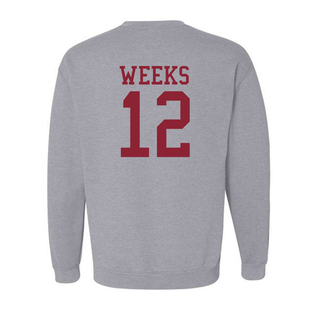 Boston College - NCAA Women's Lacrosse : Cassidy Weeks - Crewneck Sweatshirt Sports Shersey