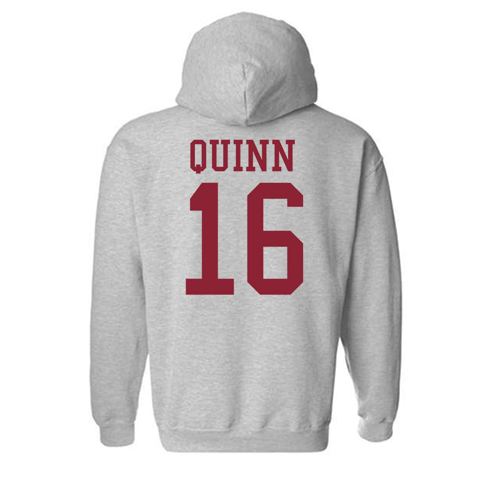 Boston College - NCAA Women's Lacrosse : Emma Claire Quinn - Sports Shersey Hooded Sweatshirt