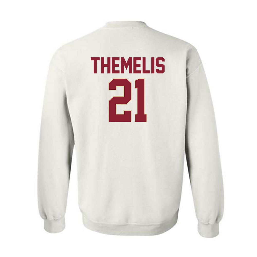 Boston College - NCAA Women's Lacrosse : Maria Themelis - Crewneck Sweatshirt