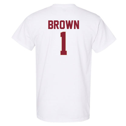 Boston College - NCAA Men's Basketball : Dion Brown - Classic Shersey T-Shirt-1