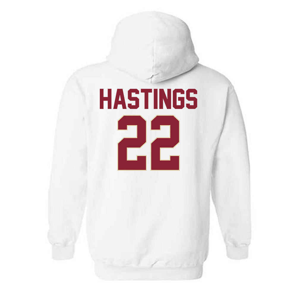 Boston College - NCAA Men's Basketball : Jayden Hastings - Classic Shersey Hooded Sweatshirt-1