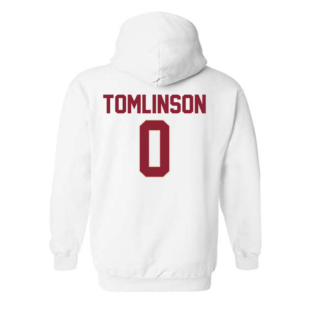 Boston College - NCAA Women's Basketball : Athena Tomlinson - Classic Shersey Hooded Sweatshirt-1