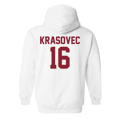 Boston College - NCAA Women's Basketball : Lili Krasovec - Classic Shersey Hooded Sweatshirt-1