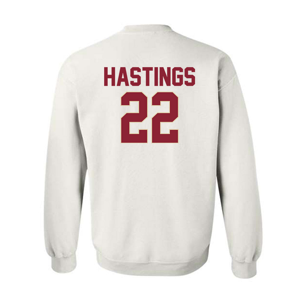 Boston College - NCAA Men's Basketball : Jayden Hastings - Classic Shersey Crewneck Sweatshirt-1