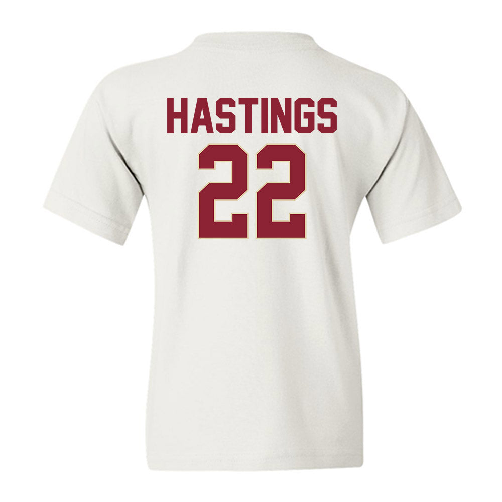Boston College - NCAA Men's Basketball : Jayden Hastings - Classic Shersey Youth T-Shirt-1