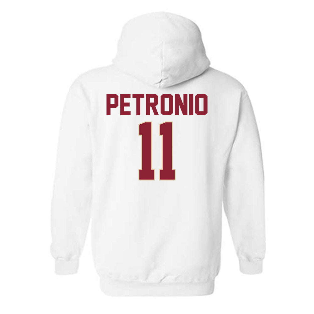 Boston College - NCAA Men's Basketball : Nick Petronio - Hooded Sweatshirt