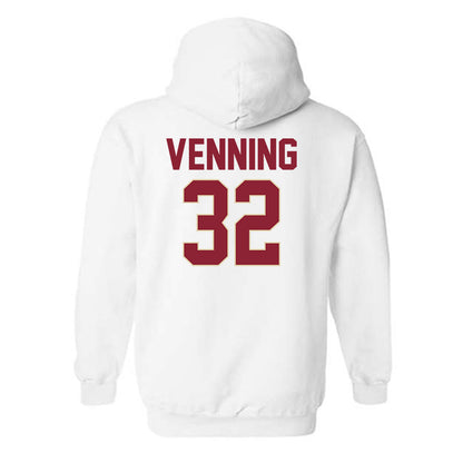 Boston College - NCAA Men's Basketball : Chad Venning - Classic Shersey Hooded Sweatshirt-1