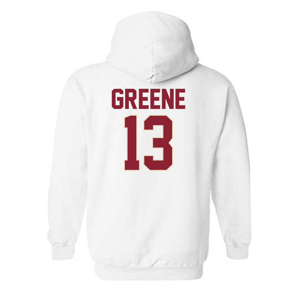 Boston College - NCAA Women's Basketball : Tatum Greene - Classic Shersey Hooded Sweatshirt