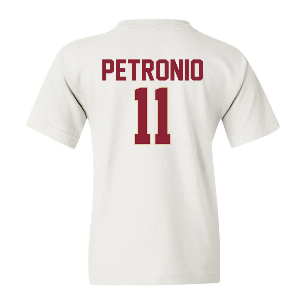 Boston College - NCAA Men's Basketball : Nick Petronio - Youth T-Shirt