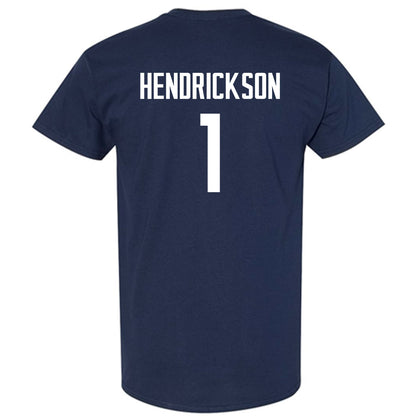 UConn - NCAA Men's Ice Hockey : Kam Hendrickson - Classic Shersey T-Shirt-1