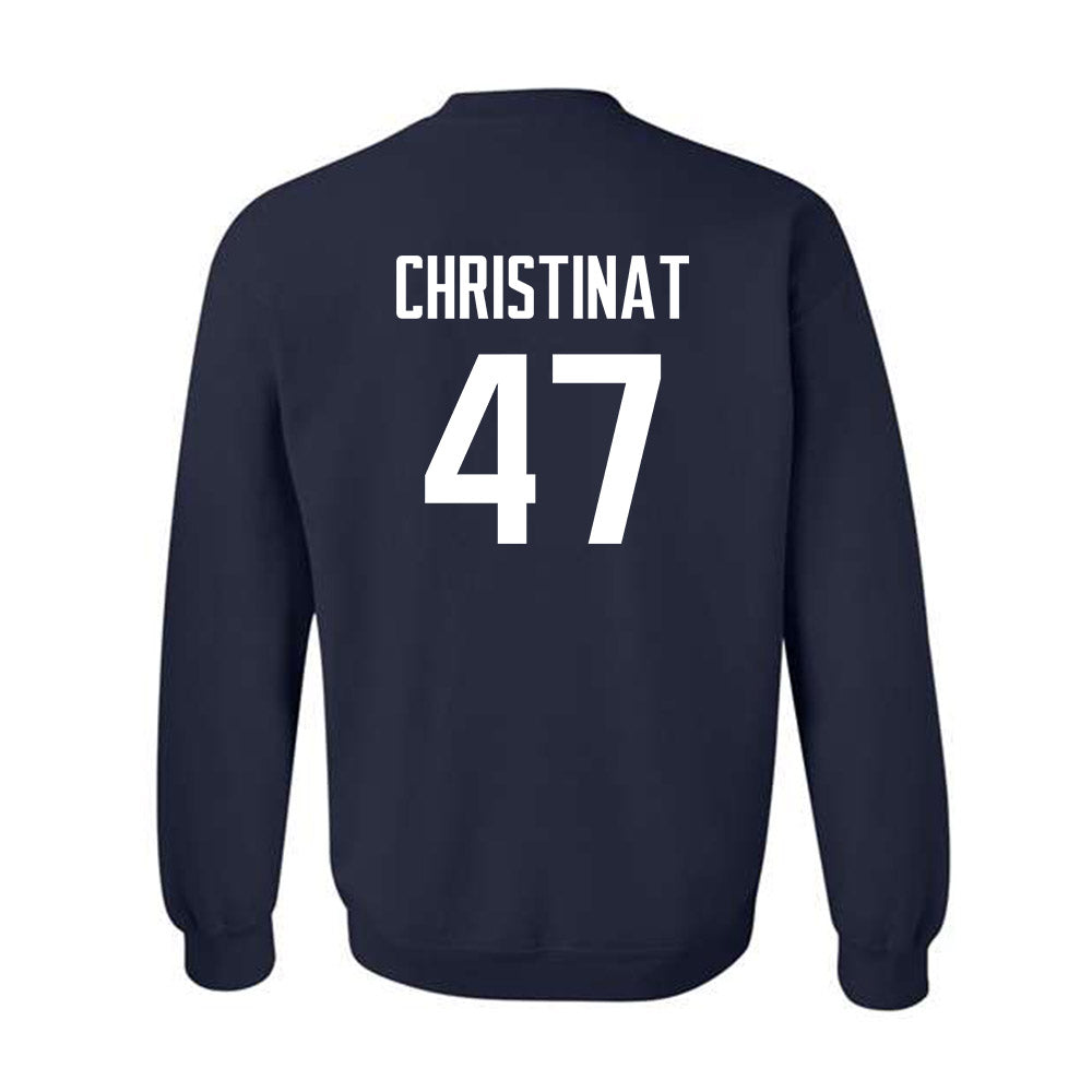 UConn - NCAA Football : Zachary Christinat - Classic Shersey Crewneck Sweatshirt