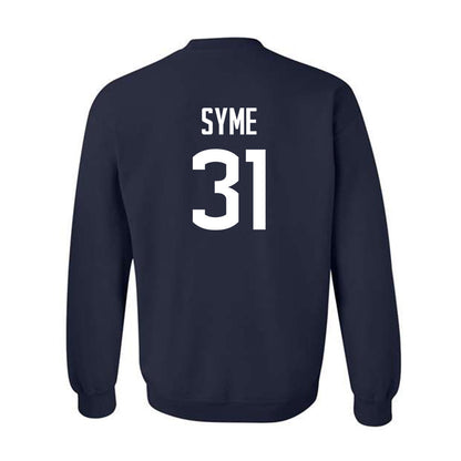 UConn - NCAA Women's Lacrosse : Madelyn Syme - Classic Shersey Crewneck Sweatshirt-1