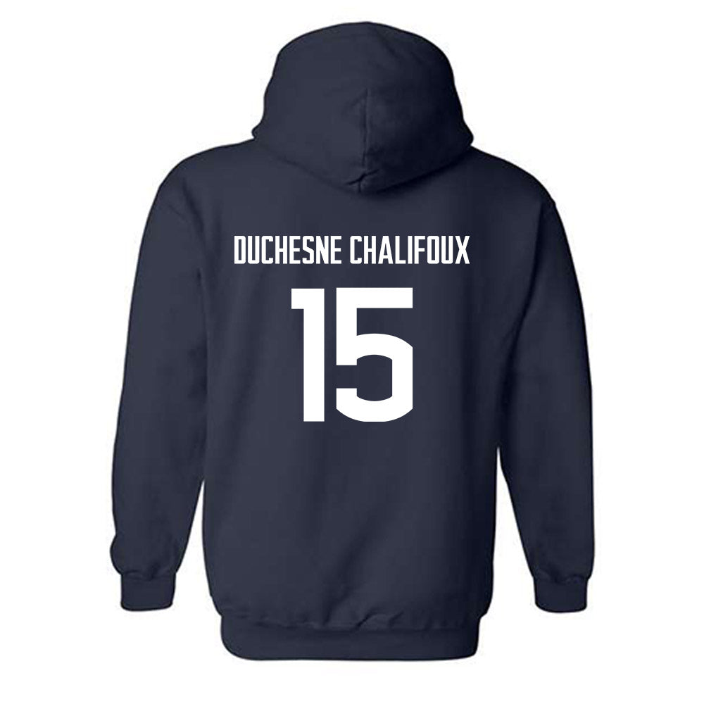 UConn - NCAA Women's Ice Hockey : Meghane Duchesne Chalifoux - Classic Shersey Hooded Sweatshirt