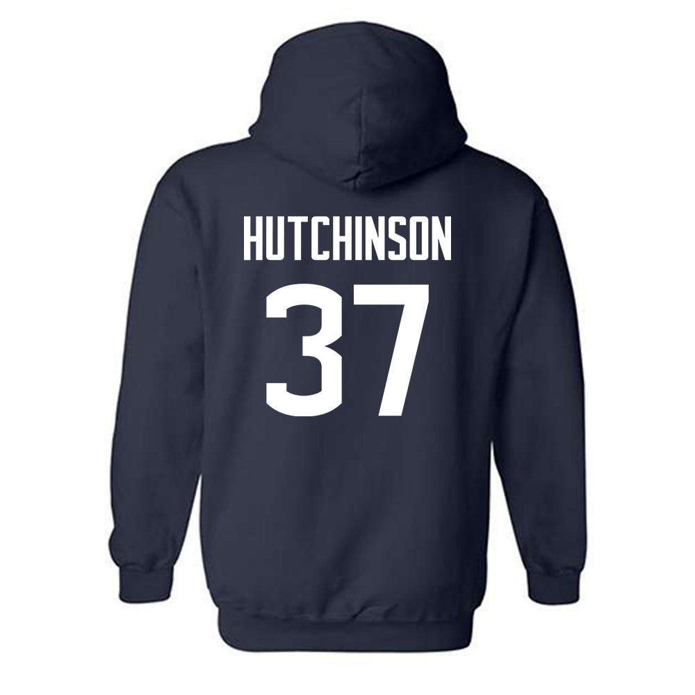 UConn - NCAA Baseball : Sam Hutchinson - Classic Shersey Hooded Sweatshirt