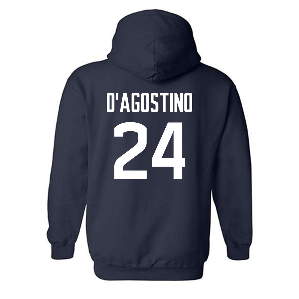 UConn - NCAA Men's Ice Hockey : Mark D'Agostino - Classic Shersey Hooded Sweatshirt