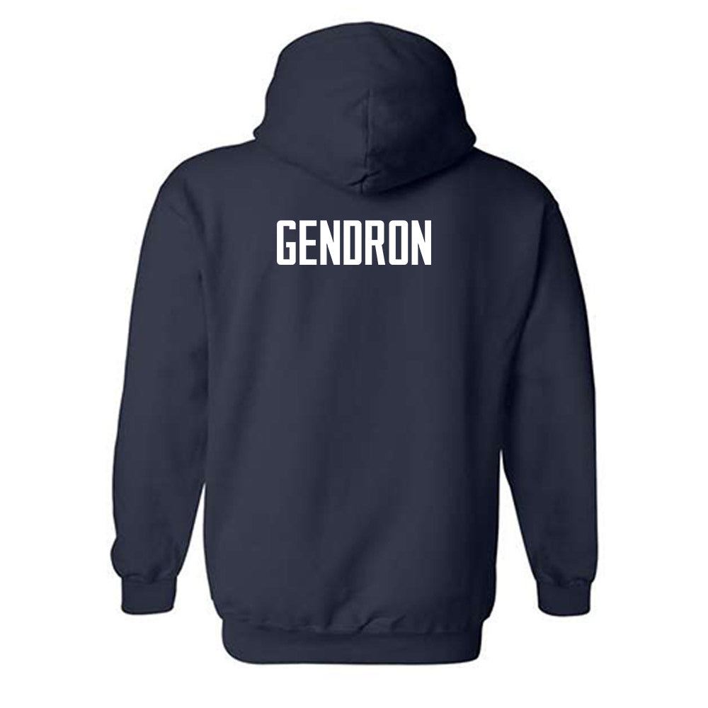 UConn - NCAA Women's Swimming & Diving : Camille Gendron - Classic Shersey Hooded Sweatshirt-1